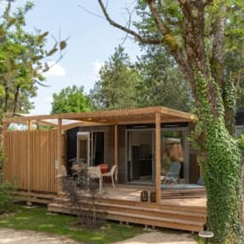 Mobilheim 6 Personen - Cottage Lévézou 6p 3ch 2sdb Premium clim