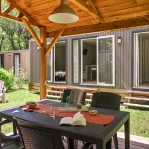 Mobilheim 4 Personen - Cottage Papillon 4p 2ch 2sdb **** clim