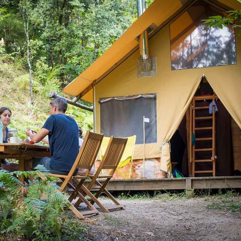 Safarizelt 5 Personen - Hütte