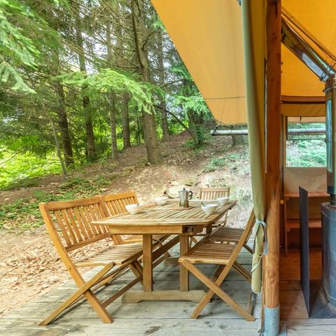 Safarizelt 5 Personen - Hütte
