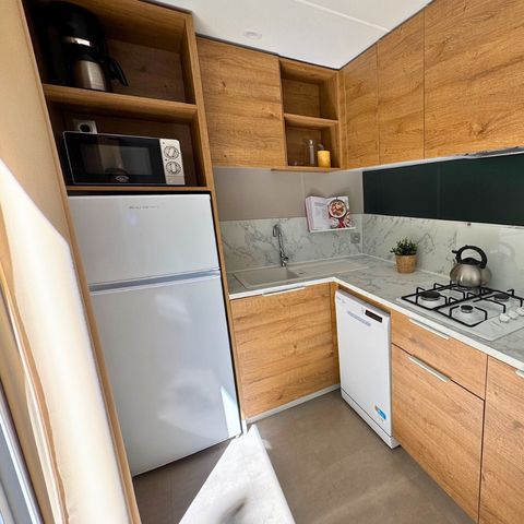Mobilheim 4 Personen - Lodge Sunêlia Luxe 2 Zi.
