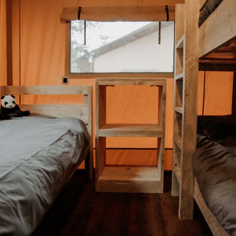 Safarizelt 5 Personen - Zelt Lodge Prestige Plus 2 Zi - 5 Pers.