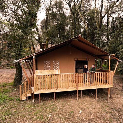 Safarizelt 5 Personen - Zelt Lodge Prestige Plus 2 Zi - 5 Pers.