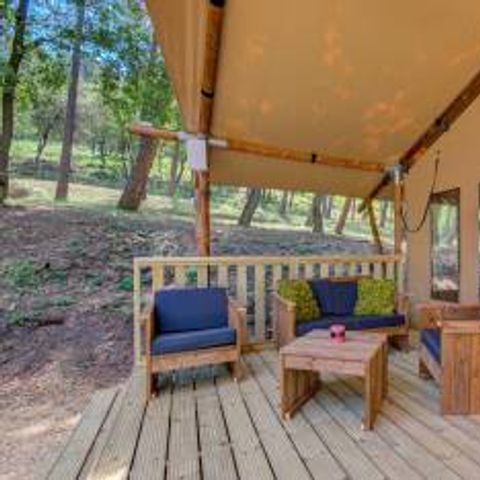Safarizelt 4 Personen - Lodge Prémium 4 Personen