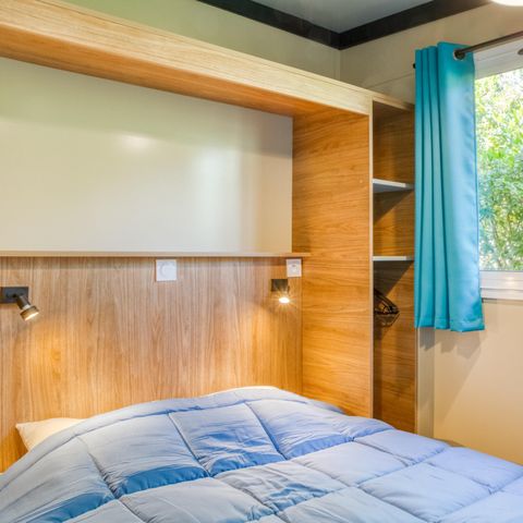 Chalet 5 Personen - Chalet Confort 25m² 2 Zimmer - überdachte Terrasse - Klimaanlage 5 Pers.