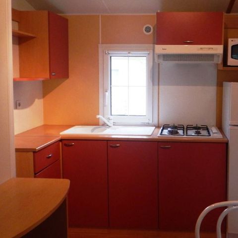 Mobilheim 5 Personen - Mobilheim Standard 28m² 2 Zimmer - schattiger Bereich 4 pers.