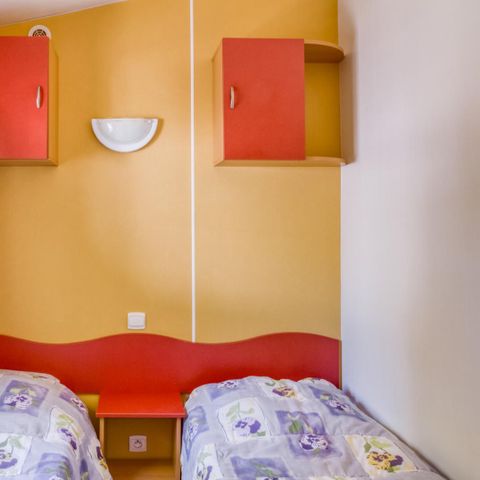 Mobilheim 5 Personen - Mobilheim Standard 28m² 2 Zimmer - schattiger Bereich 4 pers.
