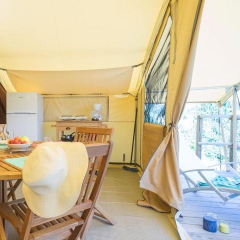 Safarizelt 5 Personen - Zelt Ciela Nature - 2 Zimmer (ohne Sanitäranlagen)