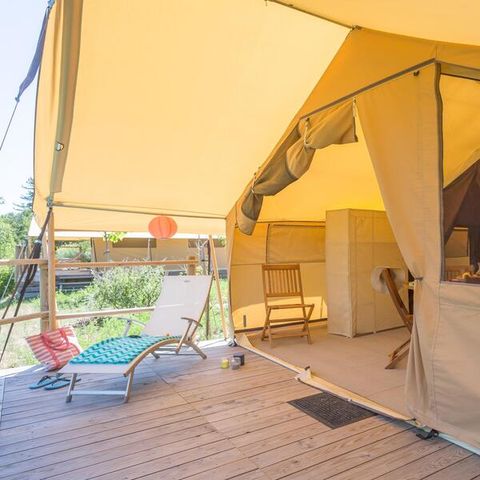 Safarizelt 5 Personen - Zelt Ciela Nature - 2 Zimmer (ohne Sanitäranlagen)