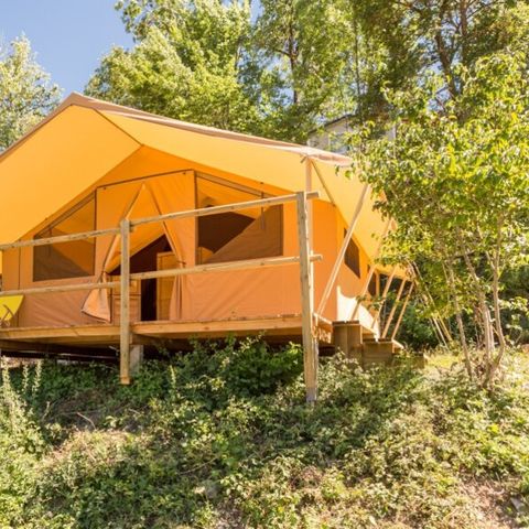 Safarizelt 5 personen - Zelt Ciela Nature - 2 Zimmer (ohne Sanitäranlagen)