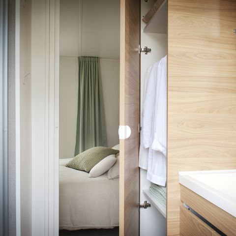 Mobilheim 4 Personen - Ciela Prestige SPA - 2 Schlafzimmer, davon 1 Elternsuite - Bettwäsche, Handtücher und Grill...