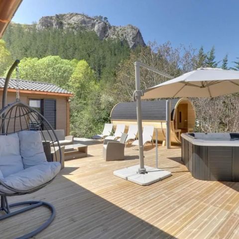 Chalet 6 personen - Ciela Exception SPA - 3 Schlafzimmer, davon 2 Elternschlafzimmer - Bettwäsche, Handtücher und...