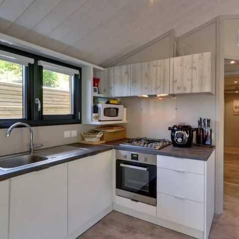 Chalet 6 Personen - Ciela Exception SPA - 3 Schlafzimmer, davon 2 Elternschlafzimmer - Bettwäsche, Handtücher und...