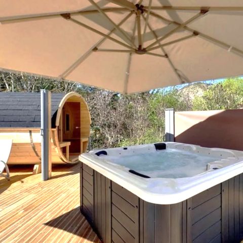 Chalet 6 personen - Ciela Exception SPA - 3 Schlafzimmer, davon 2 Elternschlafzimmer - Bettwäsche, Handtücher und...