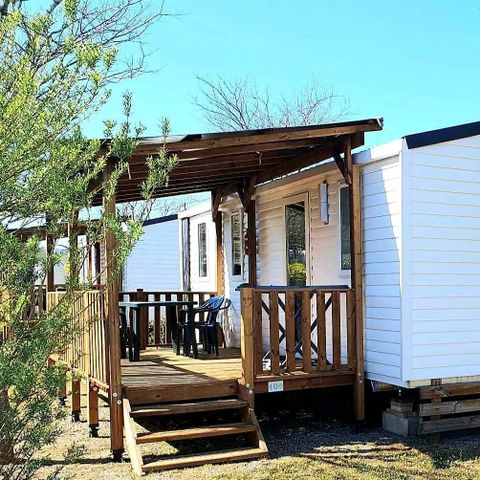 Mobilheim 6 Personen - Komfort Plus Klimaanlage TV 31 m² - 3 CH d