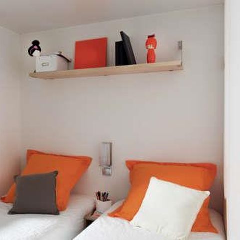 Mobilheim 6 Personen - Komfort Plus Klimaanlage TV 31 m² - 3 CH d