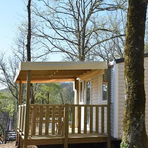Mobilheim 2 Personen - Cottage LE CAHITA - klimatisiert - 1 Schlafzimmer - S