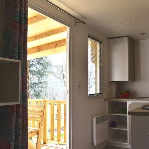 Mobilheim 2 Personen - Cottage LE CAHITA - klimatisiert - 1 Schlafzimmer - S