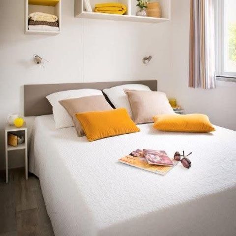 Mobilheim 2 Personen - Cottage LE CAHITA - klimatisiert - 1 Schlafzimmer - S