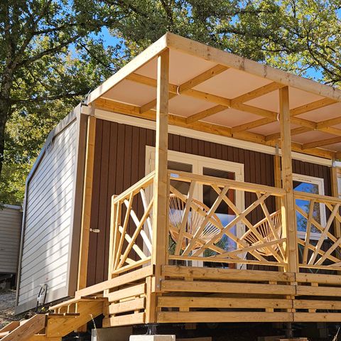 Mobilheim 2 Personen - Cottage LE CAHITA - klimatisiert - 1 Schlafzimmer - D