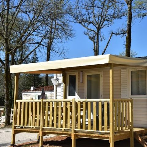Mobilheim 2 Personen - Cottage LE CAHITA - klimatisiert - 1 Schlafzimmer - D