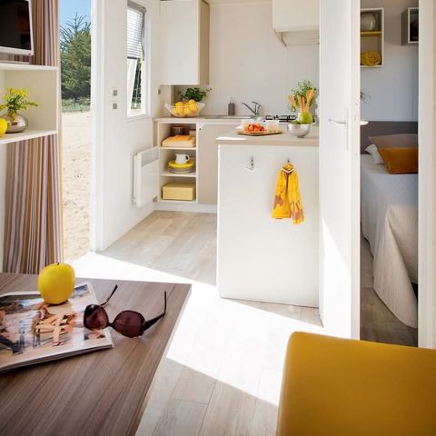Mobilheim 2 Personen - Cottage LE CAHITA - klimatisiert - 1 Schlafzimmer - D