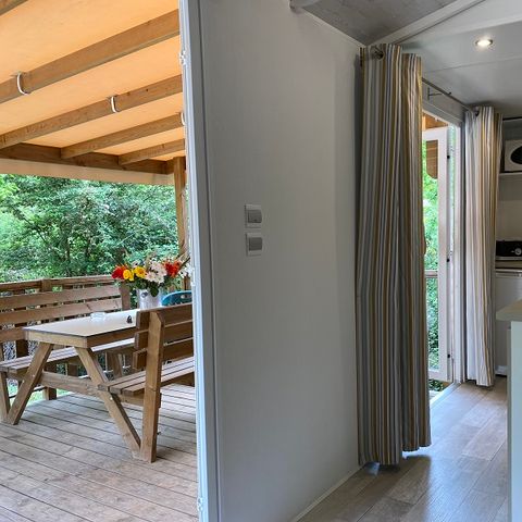 Mobilheim 4 Personen - Cottage LE MERCURE - klimatisiert - 2 Zimmer - S