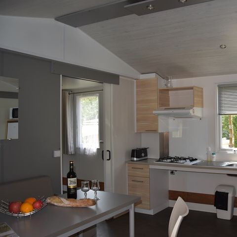 Mobilheim 4 Personen - Cottage PMR L'HELIOS - klimatisiert - 2 Zimmer - S