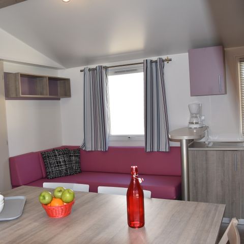 Mobilheim 6 Personen - Cottage LE CORDELIA - klimatisiert - 3 Schlafzimmer - D