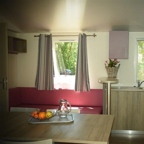 Mobilheim 6 Personen - Cottage LE CORDELIA - klimatisiert - 3 Schlafzimmer - D