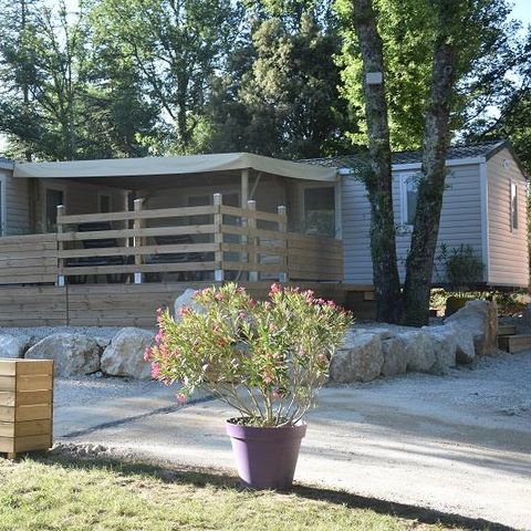 Mobilheim 8 Personen - Cottage LE TWIN PRESTIGE - klimatisiert - 4 Schlafzimmer - 2 Bäder - D