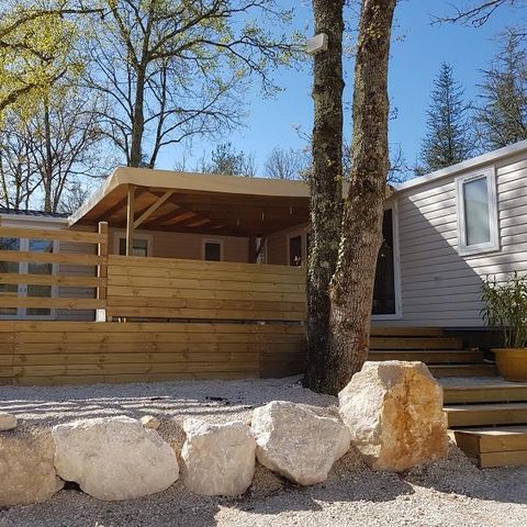 Mobilheim 8 Personen - Cottage LE TWIN PRESTIGE - klimatisiert - 4 Schlafzimmer - 2 Bäder - D