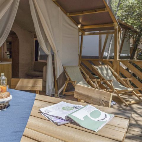 SafariZelt 5 Personen - Hu glamp Smart