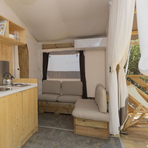 Safarizelt 5 Personen - Hu glamp Smart