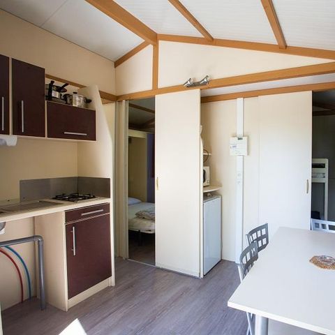 Chalet 4 Personen - Klassisches Chalet Eiche 2 Schlafz. Garten