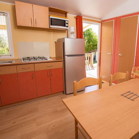 Mobilheim 5 personen - Wohngebiet 2 Schlafzimmer