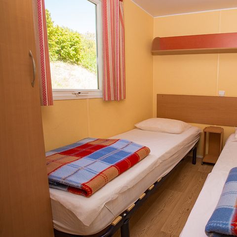 Mobilheim 5 personen - Wohngebiet 2 Schlafzimmer