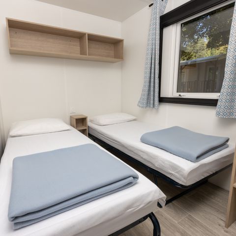 Lodge 5 personen - Premium 2 Schlafzimmer 30m²
