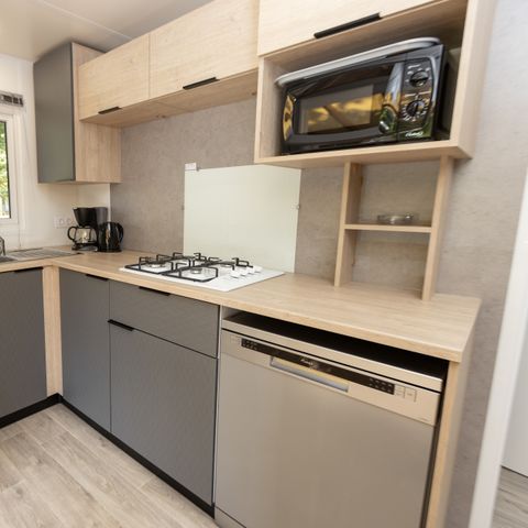 Lodge 5 personen - Premium 2 Schlafzimmer 30m²