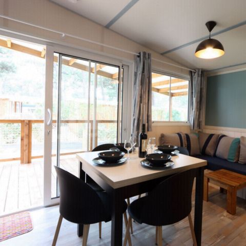 Mobilheim 6 Personen - MOBILE-HOME "VILLA" 3 BZ. 6 PL. 2 SDE