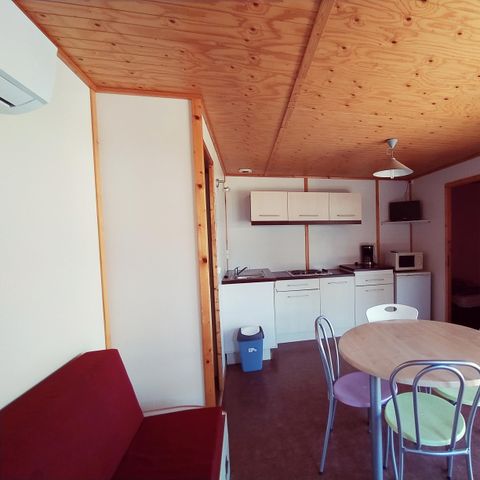 Chalet 6 Personen - 35m² (2 Schlafzimmer) Klimaanlage