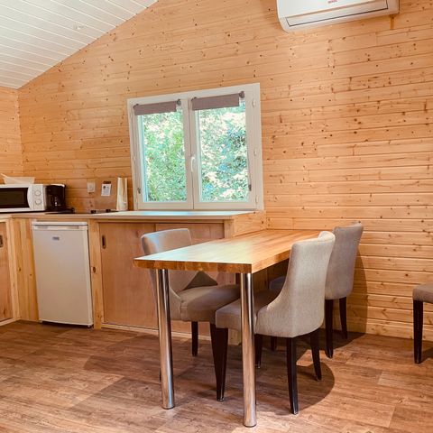 Chalet 5 Personen - Chalet 35m2 (2 Schlafzimmer) 5 pers.  Klimaanlage