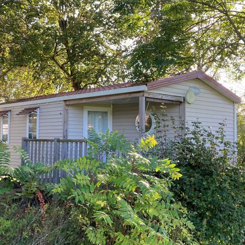 Mobilheim 4 Personen - O'hara CLASSIC - 2 Zimmer - 22,50 m2 (+halbüberdachte Terrasse 8 m2) 4 Personen