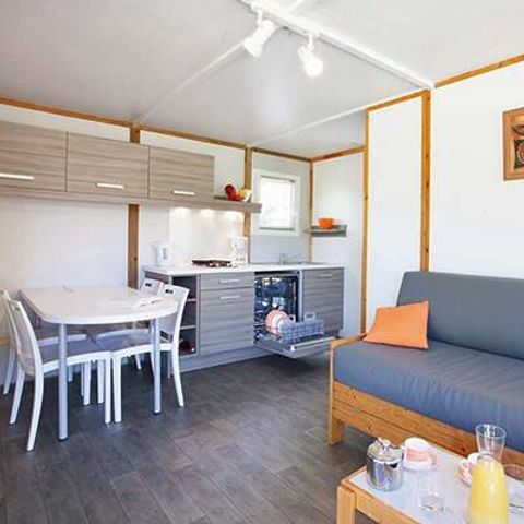 Chalet 5 personen - Chalet | Classic | 2 Zi. | 4/5 Pers. | Einzelne Terrasse | 1 Bad | Klimaanlage | TV
