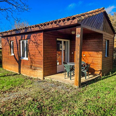 Chalet 5 Personen - Chalet Eden - (2 Erwachsene, 2 Kinder, 1 Baby: Platz für ein Regenschirmbett)