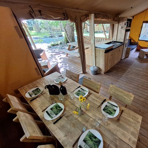 Safarizelt 6 Personen - Lodge SAFARI 6 pers