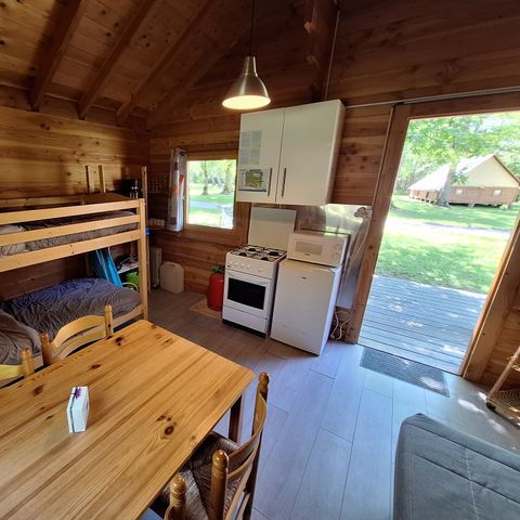 Chalet 2 personen - Chalet ohne Sanitäranlagen 4 Pers.