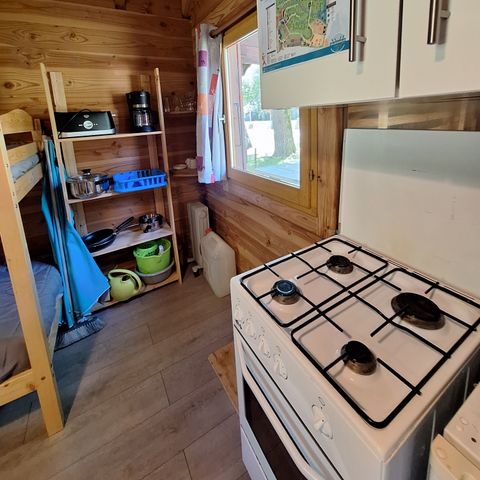 Chalet 2 Personen - Chalet ohne Sanitäranlagen 4 Pers.