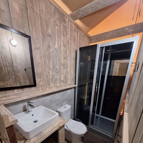 Safarizelt 4 Personen - Lodge Woody PMR (behindertengerecht) 4 Pers.