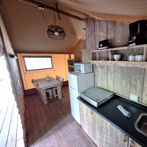 Safarizelt 4 Personen - Lodge Woody PMR (behindertengerecht) 4 Pers.